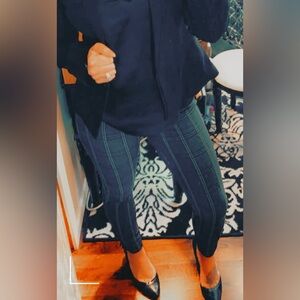 White House Black Market Black and Gray Skinny Pants